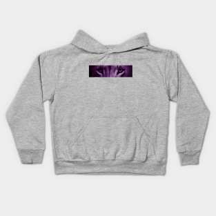 Lion Eyes (Purple) Kids Hoodie